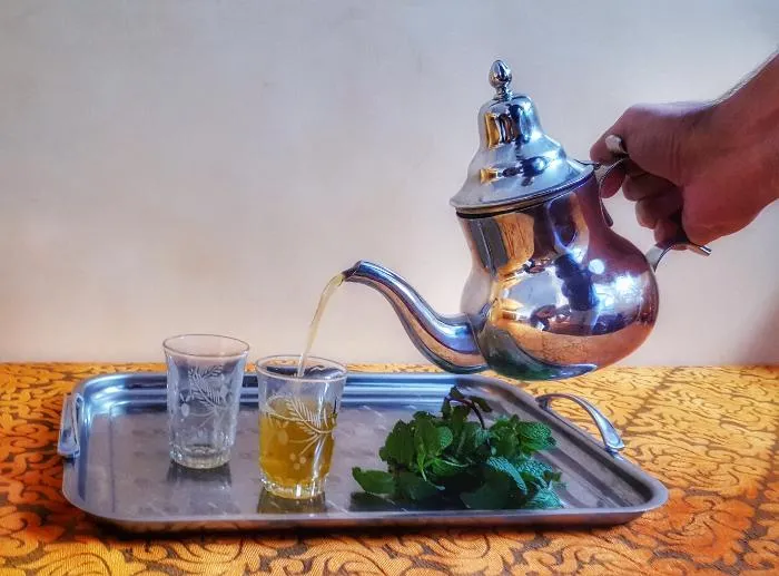 What is the common drink in Morocco
